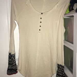 Free people long sleeve top